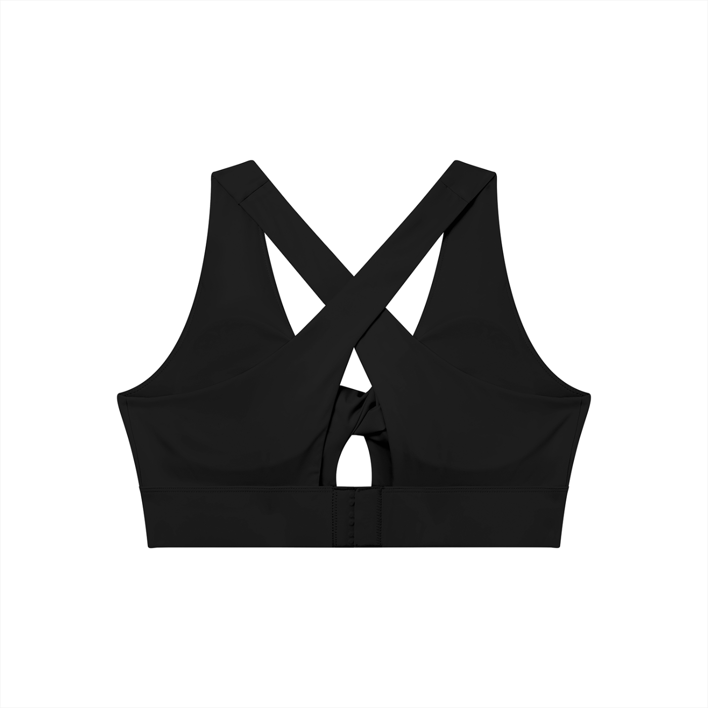 Brassière de Sport Col V Torsadée