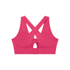 Brassière de Sport Col V Torsadée