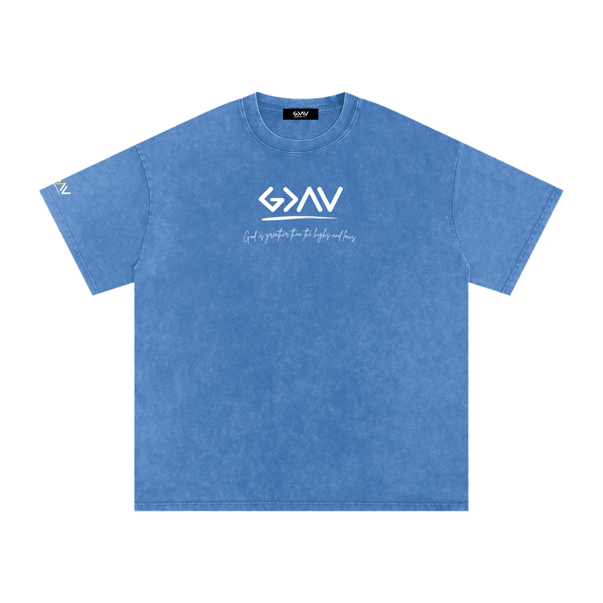 T-shirt oversize en coton délavé