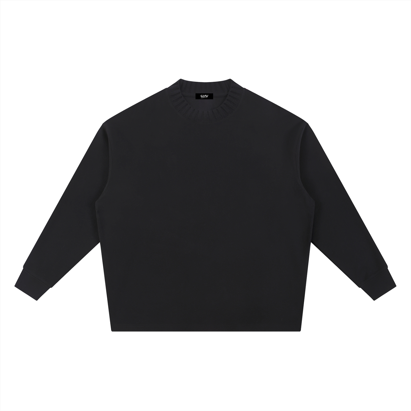 Sweat-shirt oversize à col rond