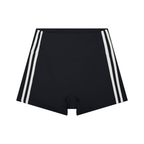 Short de Yoga à bandes Contrastantes