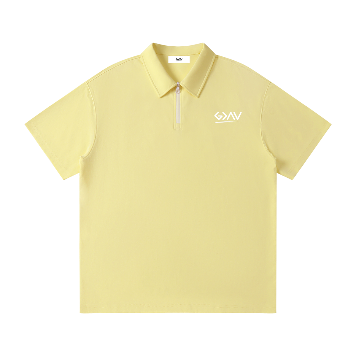 Polo unisexe à col zippé : style tendance