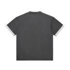 T-shirt à poignets contrastés