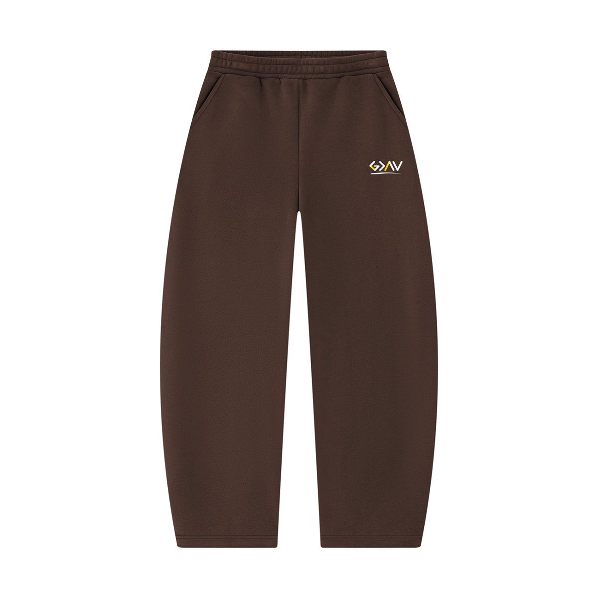 pantalon de survêtement coupe barrel leg