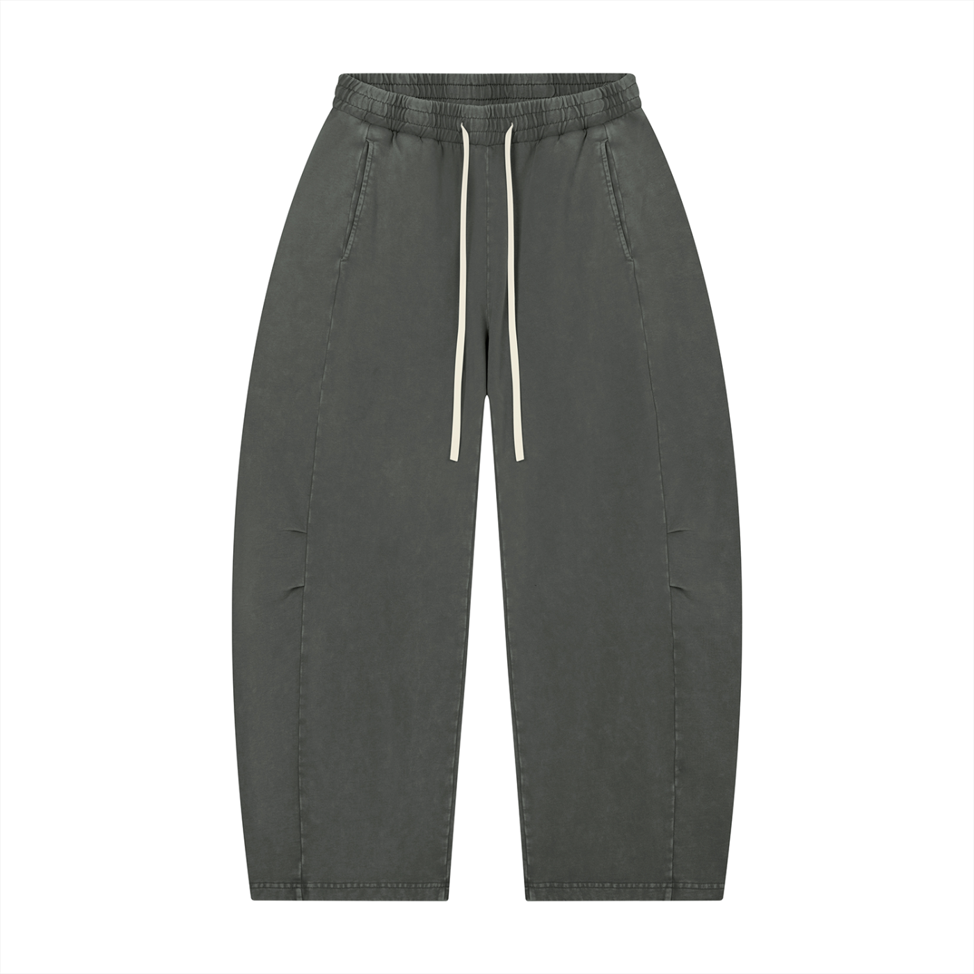 Pantalon délavé à jambes fuselées