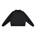sweat-shirt polaire femme crop oversized
