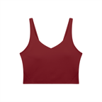 Women's V-Neck Yoga Sports Bra