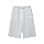 Relaxed Drawstring Three-quarter Sweatpants