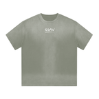 T-shirt délavé à dégradé