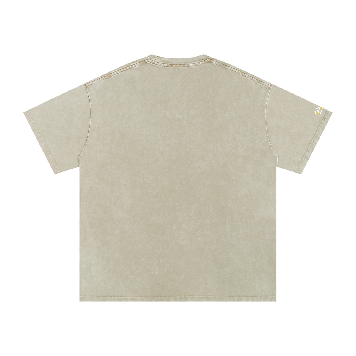 T-shirt oversize en coton délavé