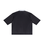 Unisex Pinstripe Collared Soccer Jersey