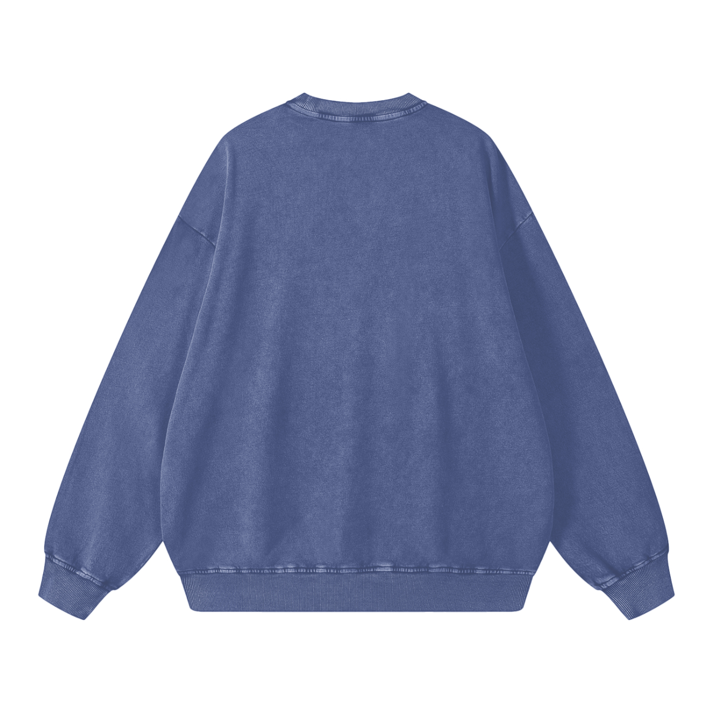 Sweat-shirt oversize délavé neige