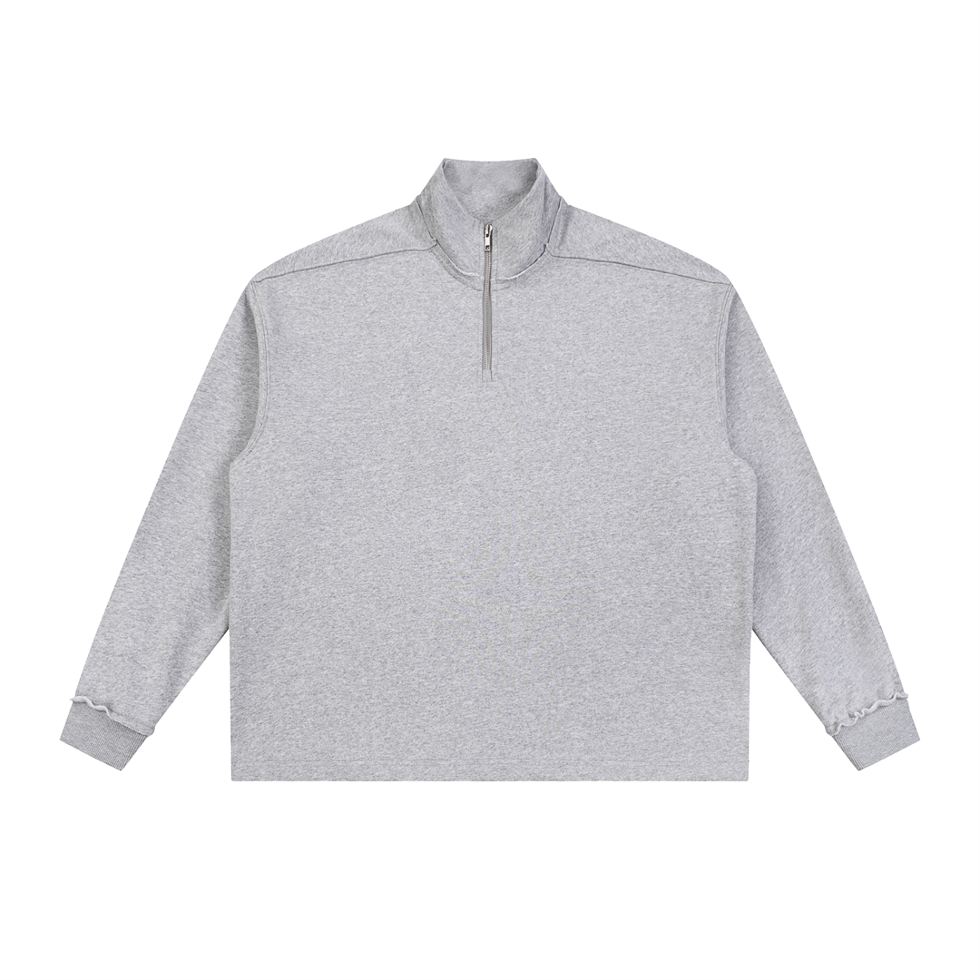 Sweat-shirt polaire à demi-zip