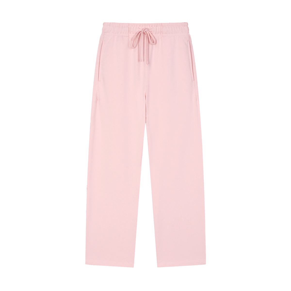 pantalons de survêtement droits unis