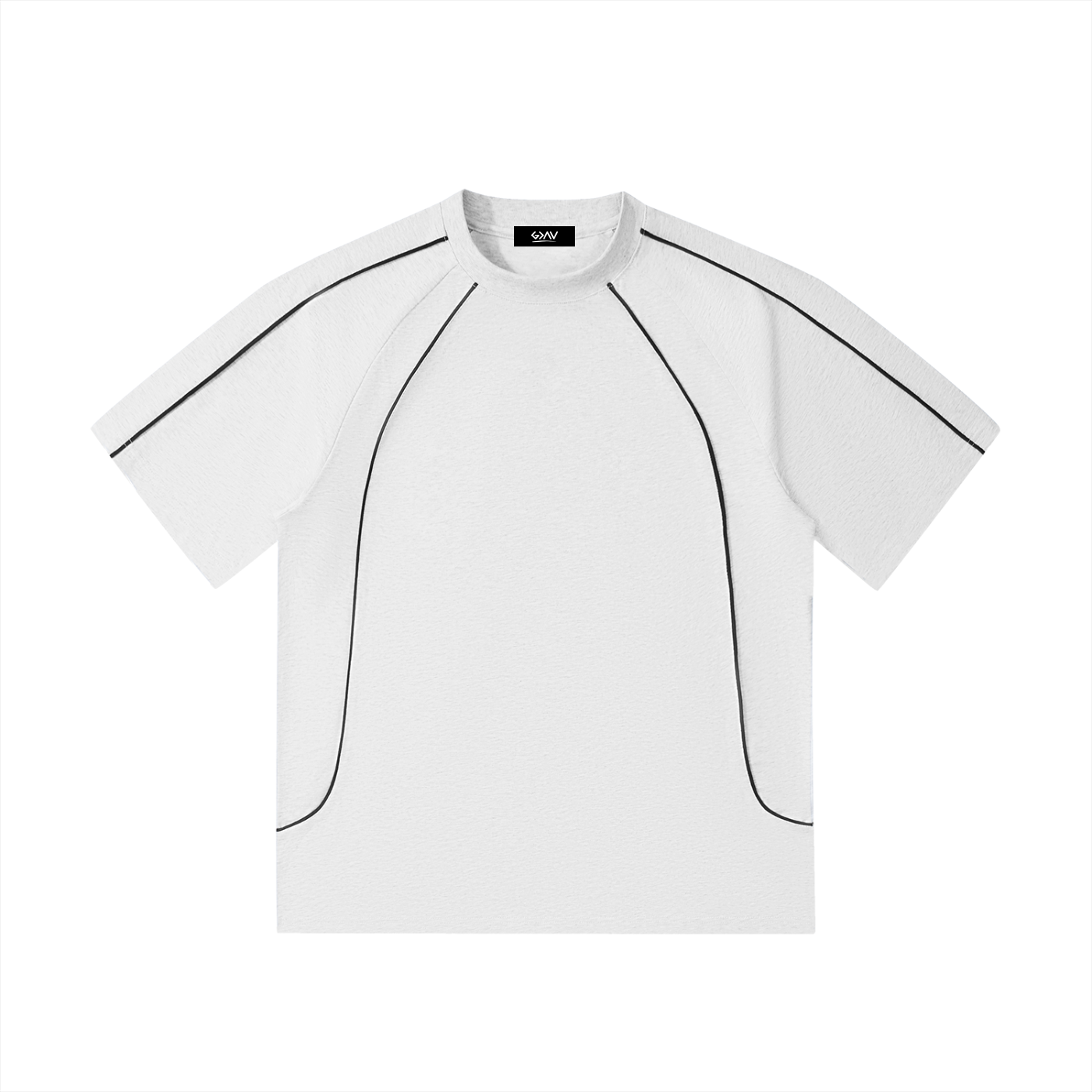 Contrast Stitch Raglan T-Shirt