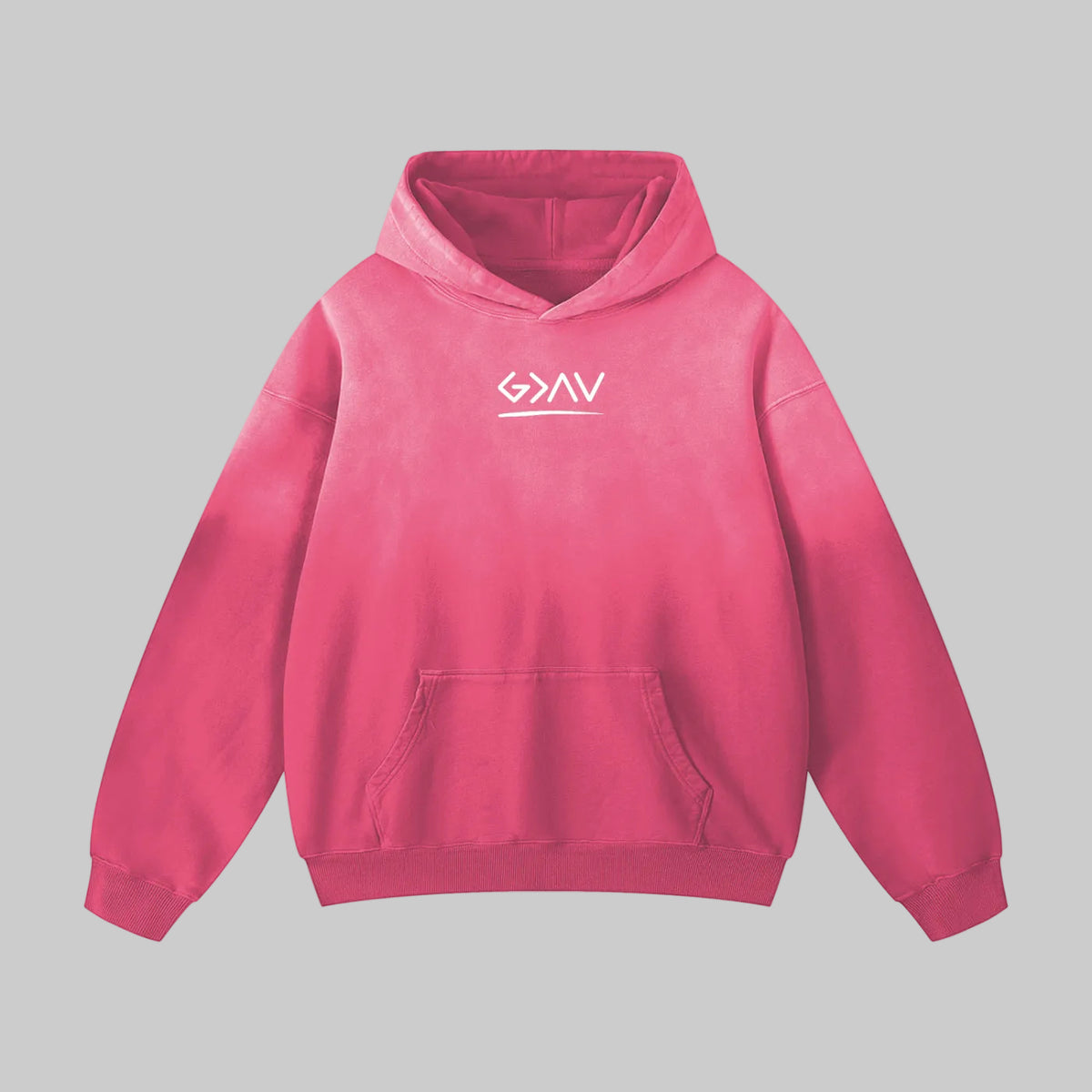 sweat à capuche oversize coton ultra-lourd