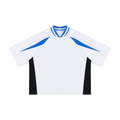Unisex Oversized Color Block V-Neck T-Shirt