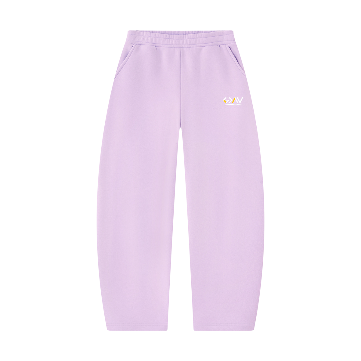pantalon de survêtement coupe barrel leg