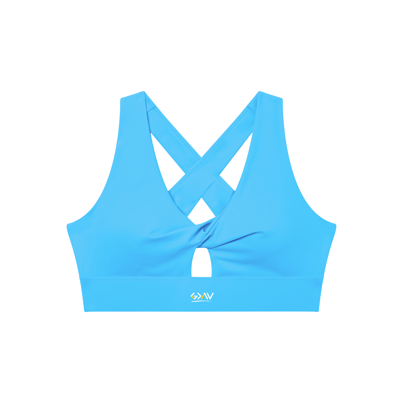 Brassière de Sport Col V Torsadée