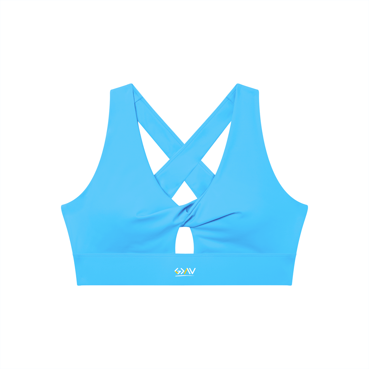 soutien-gorge de sport femme décolleté twist