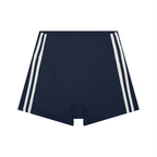 Short de Yoga à bandes Contrastantes