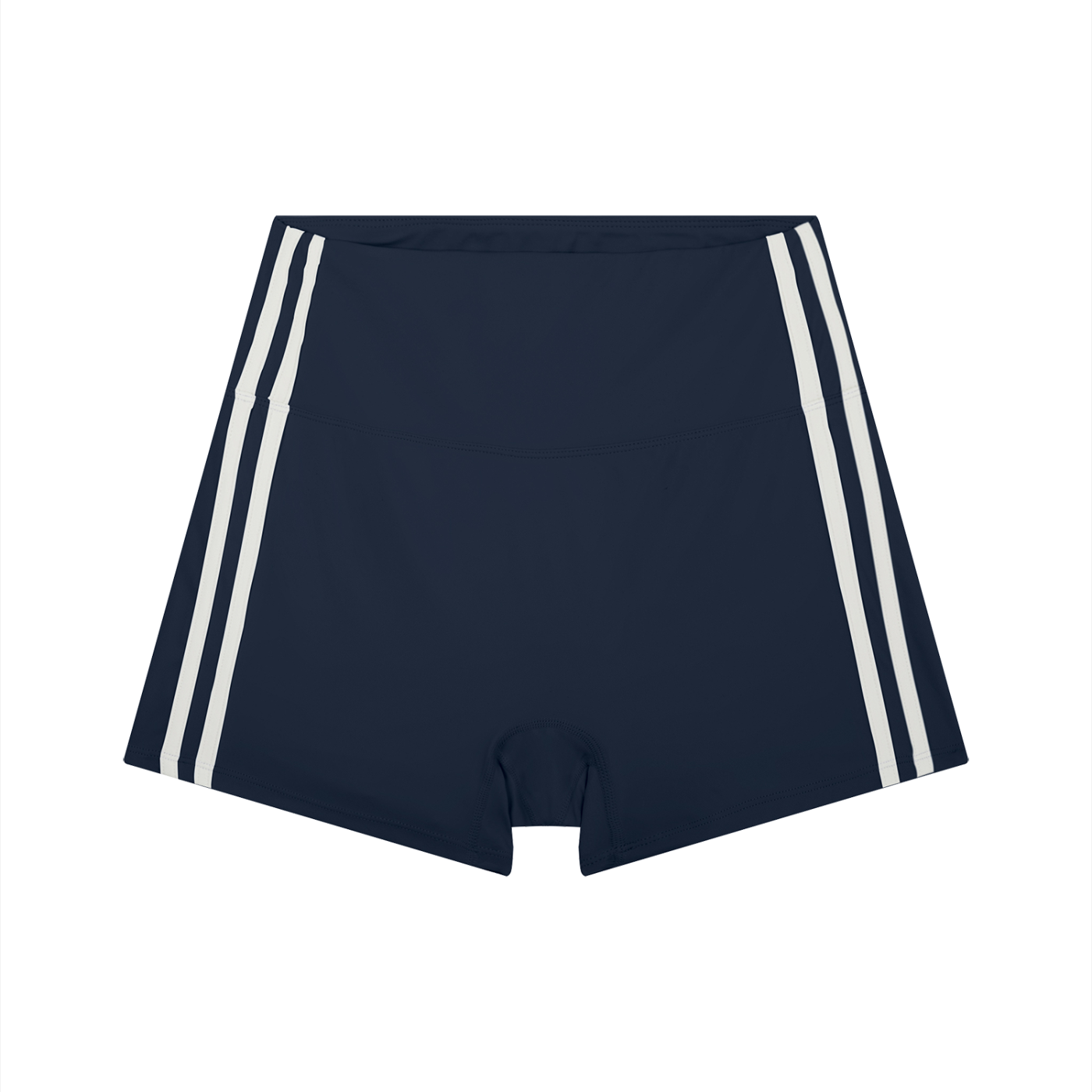 Short de Yoga à bandes Contrastantes