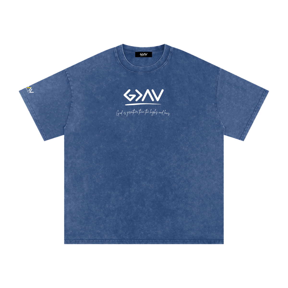 T-shirt oversize en coton délavé