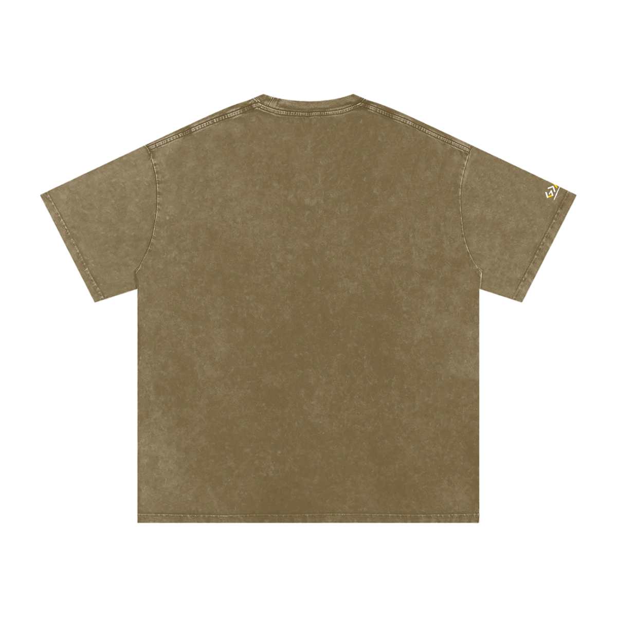 T-shirt oversize en coton délavé