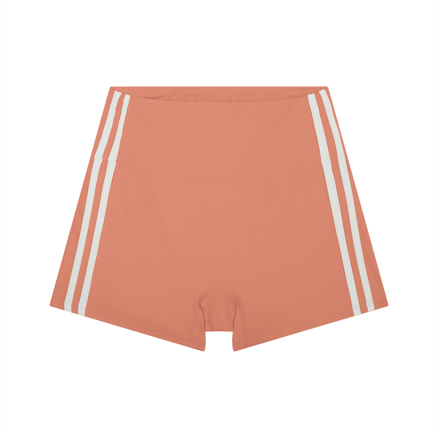 Short de Yoga à bandes Contrastantes