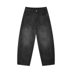 Men's Sunfade Vintage Wash Barrel Leg Jeans