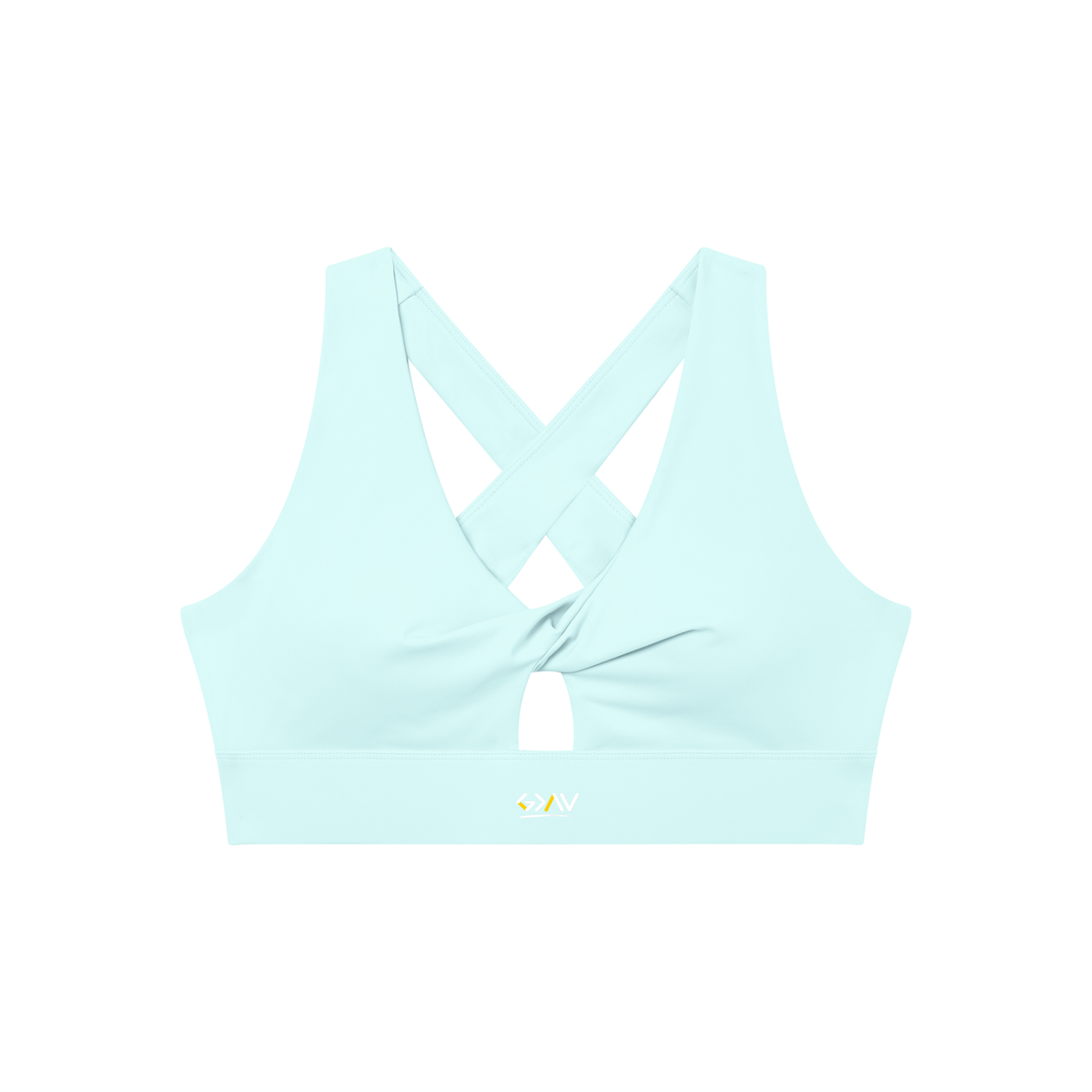 Brassière de Sport Col V Torsadée
