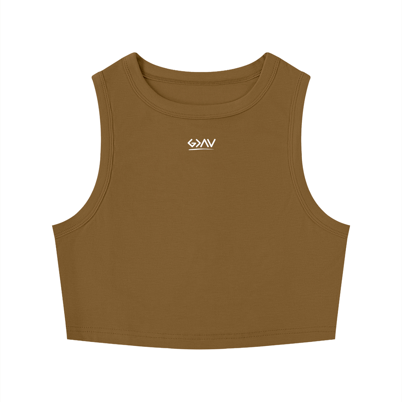 Women's Tight Crewneck Crop Tank Top