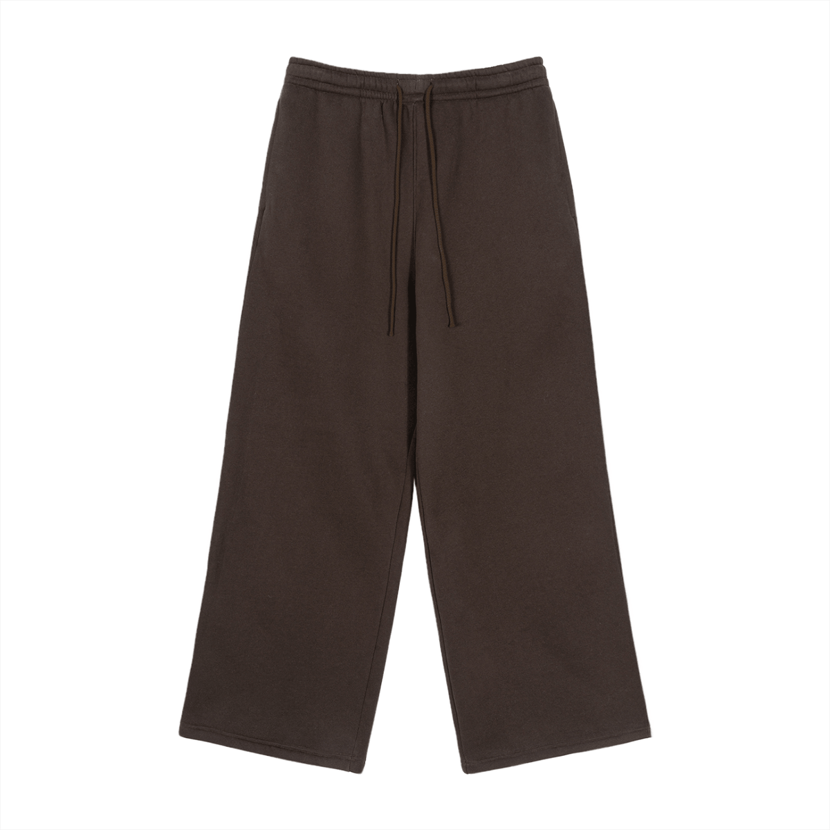 pantalons de survêtement en polaire à cordon