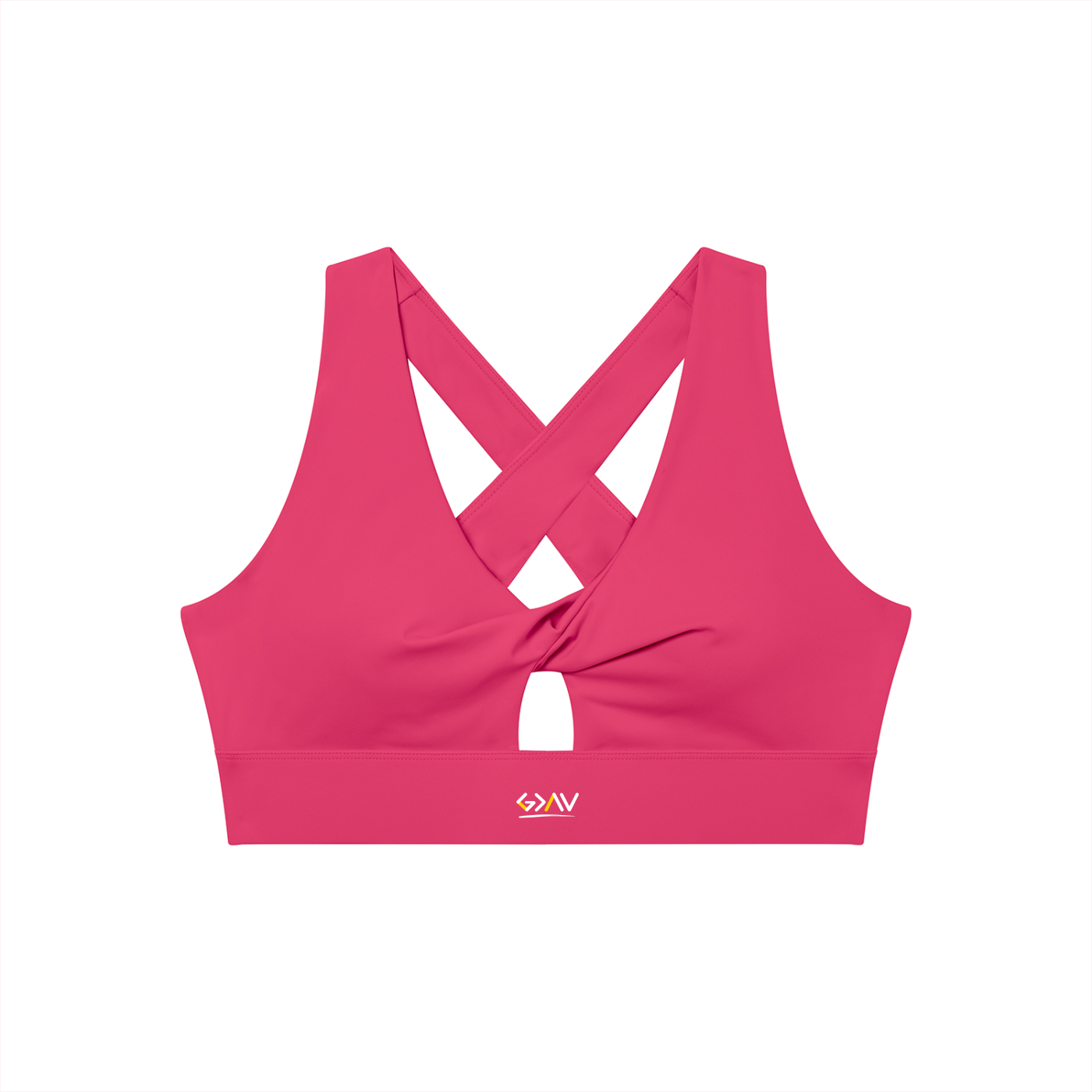 Brassière de Sport Col V Torsadée