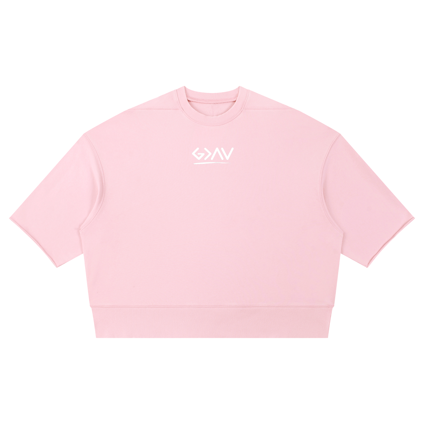 Unisex Mineral Wash Boxy Raw Edge T-Shirt