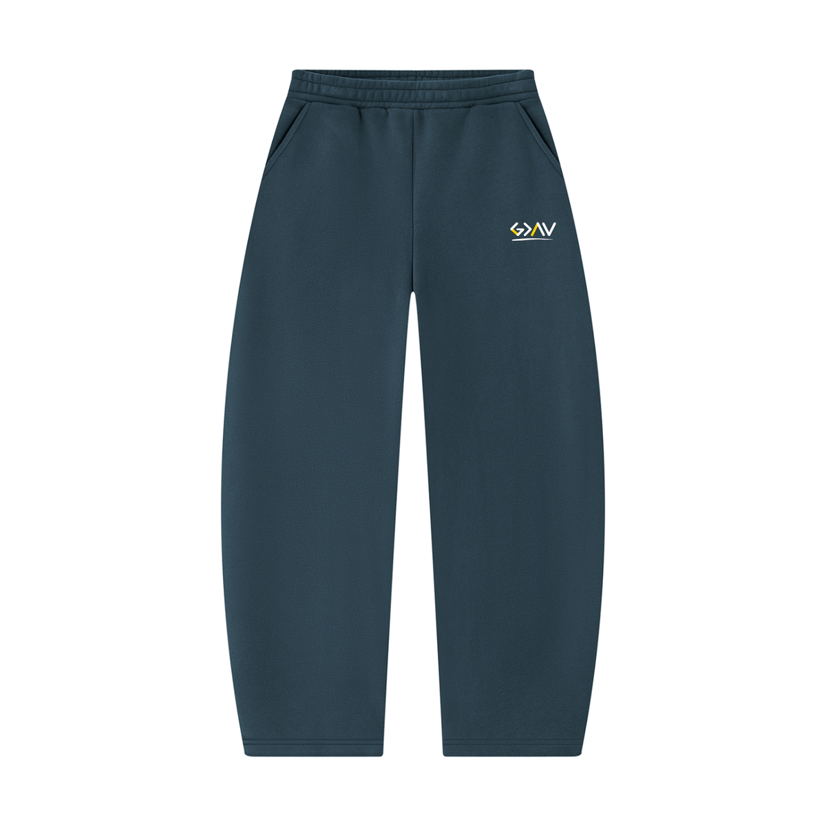 pantalon de survêtement coupe barrel leg