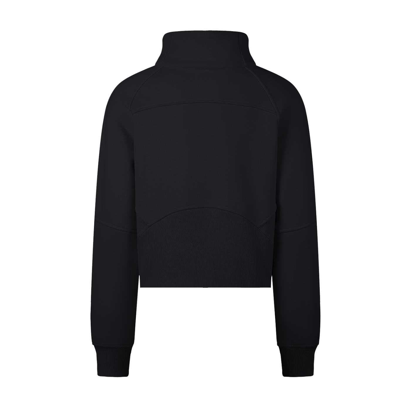 Sweat-shirt court à demi-zip - Giav