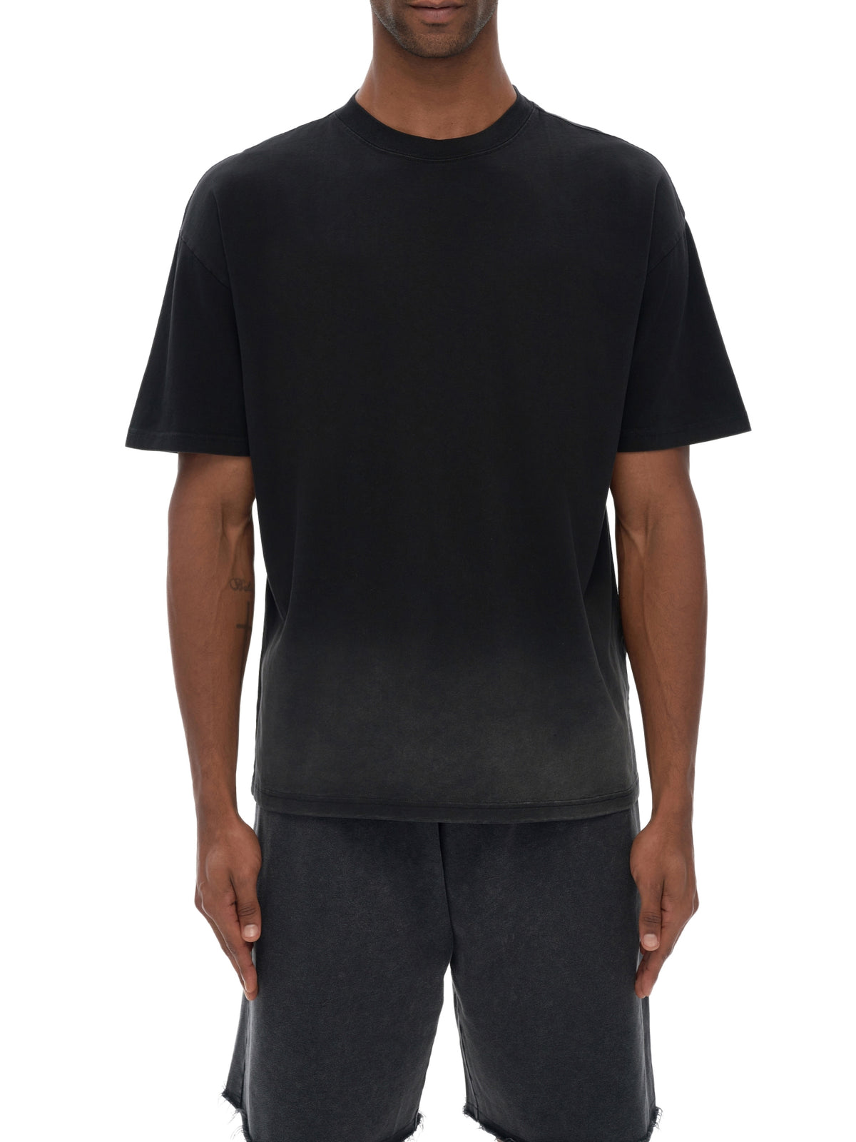 T-shirt vintage délavé effet soleil