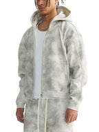 Sweat à capuche zippé en polaire