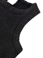 women's snow washed tank top - giav