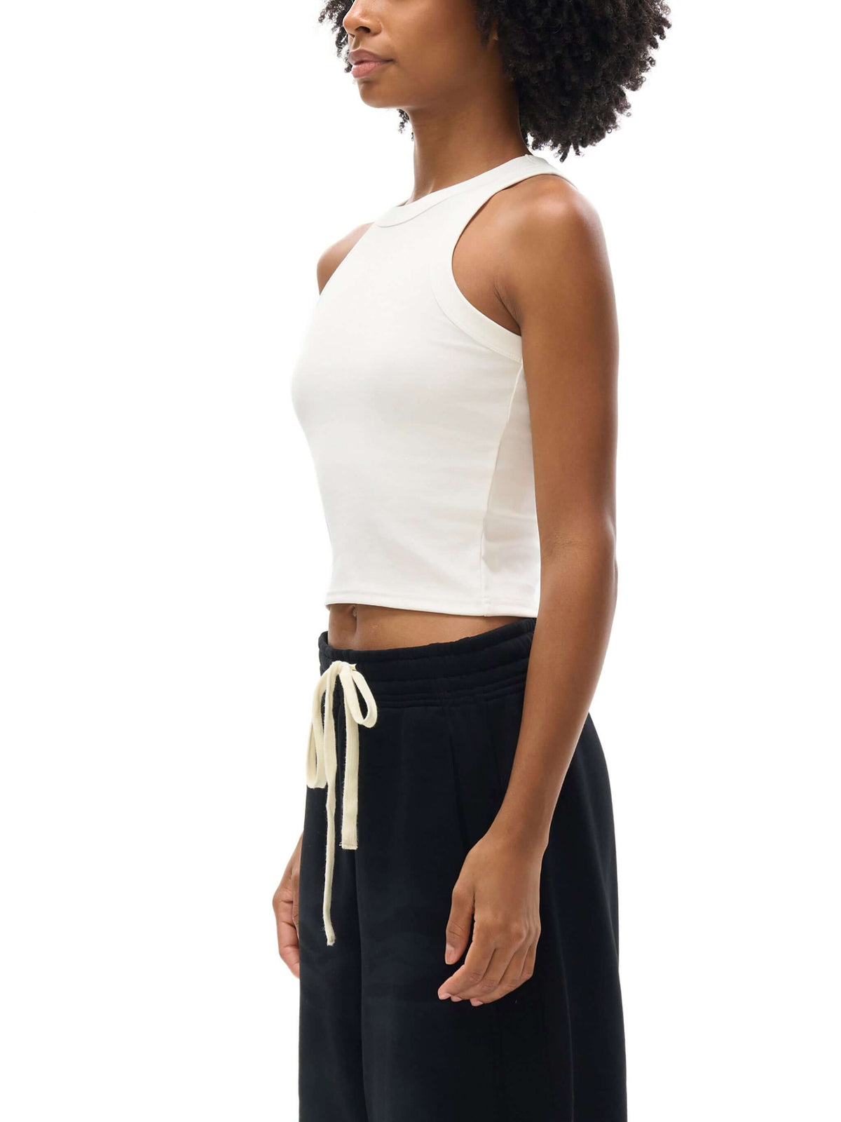 women's snow washed tank top - giav