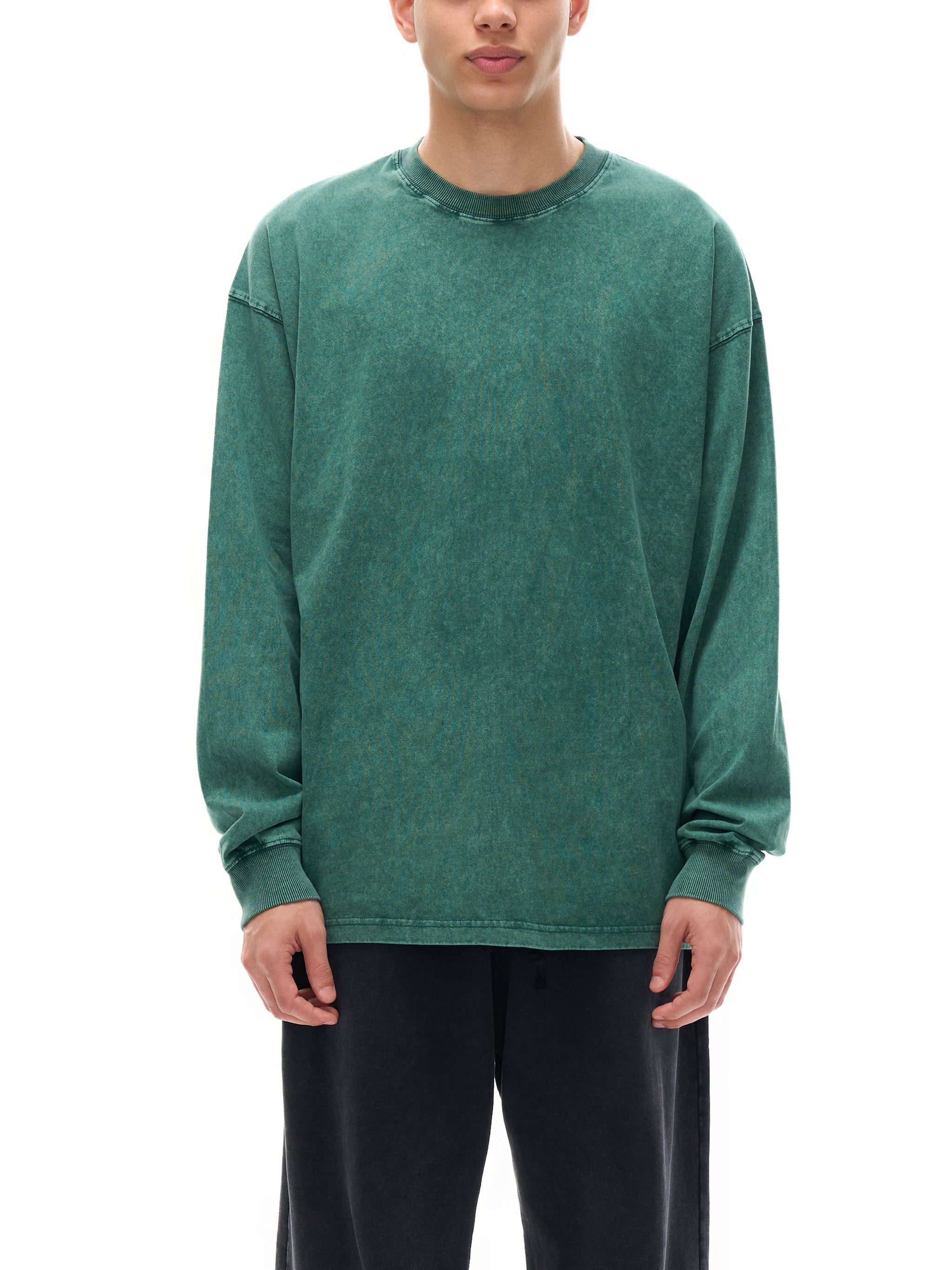 T-shirt oversize à manches longues