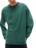 T-shirt oversize à manches longues