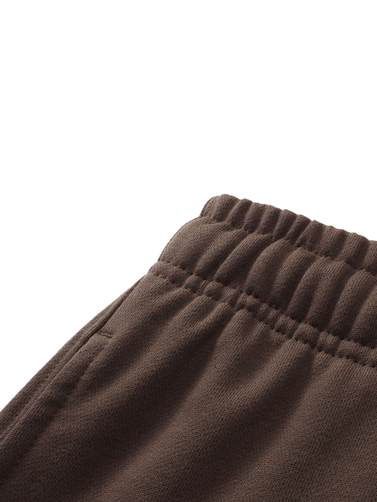 pantalons de survêtement droits unis