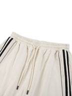pantalons de jogging droits rayés
