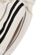 pantalons de jogging droits rayés