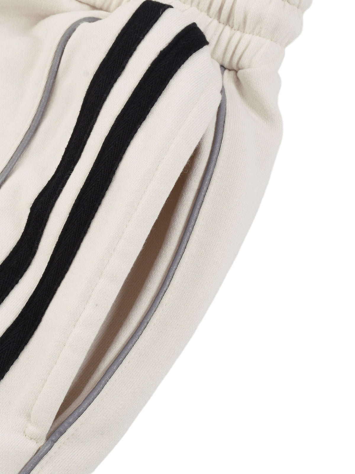 pantalons de jogging droits rayés