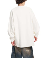 Sweat-shirt oversize à col rond