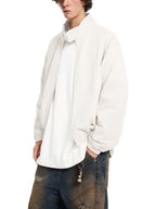 blouson aviateur à col montant
