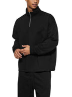 Sweat-shirt polaire à demi-zip